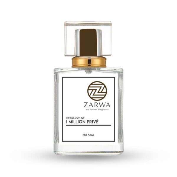 Zarwa | We Deliver Happiness Original Perfume Shop in Pakistan buy online original best quality perfumes fragrances impression like joop montblanc chanel versace dunhill creed dior j. mtj khaadi bonanza men women unisex french arabic attar. 1 Million Prive Paco Rabanne By Zarwa.